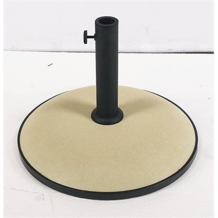 FIBERBUILT HOME Fiberbuilt Home Cbl9-Beige Concrete Umbrella Base -Cb19 - Beige CBl9B